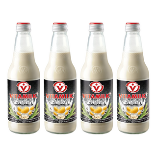 VITAMILK 豆奶 黑芝麻口味, 4個, 300ml