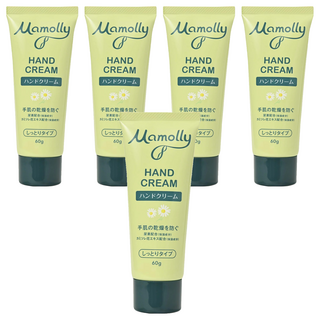 KUMANO 熊野油脂 Mamolly 保濕護手霜, 60g, 5條