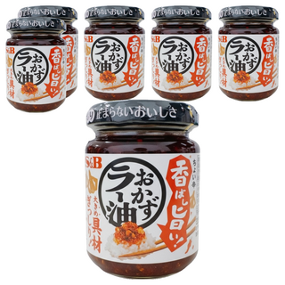 S&B 愛思必 香味辣油, 110g, 6個