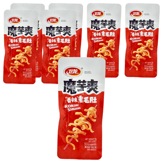 衛龍 香辣素毛肚, 18g, 7包