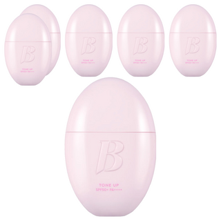 BANILA CO 芭妮蘭 台灣公司貨 持久亮顏防曬妝前乳 35ml, 粉色, 6個