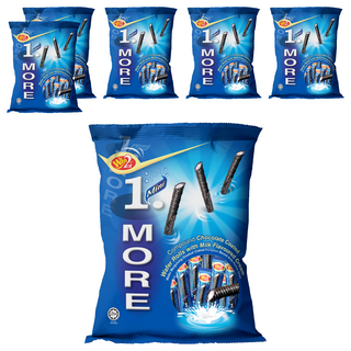 Win2 迷你威化捲家庭號 可可牛奶口味, 300g, 6袋