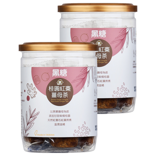 蜜思朵 黑糖桂圓紅棗薑母茶, 17g, 12個裝, 2個