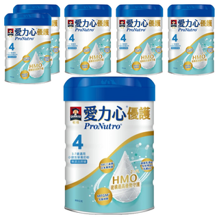 QUAKER 桂格 ProNutro 愛力心 優護小朋友營養奶粉 3~7歲, 800g, 6罐