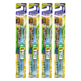 EBISU 惠百施 The Premium Care 牙垢除去加強型 小頭標準毛5列 顏色隨機, 1入, 4支
