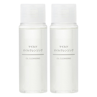 MUJI 無印良品 溫和卸妝油 攜帶型, 50ml, 2瓶