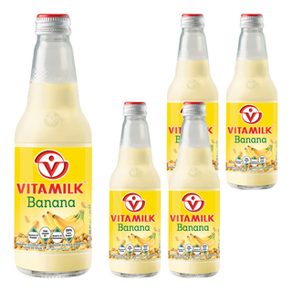 VITAMILK 豆奶 香蕉味, 5個, 300ml