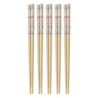 Skater MIFFY 竹筷, 筷子, 灰色, 5雙