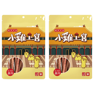 小雞上宮 鱈魚雞肉條, 60g, 2個, 雞肉