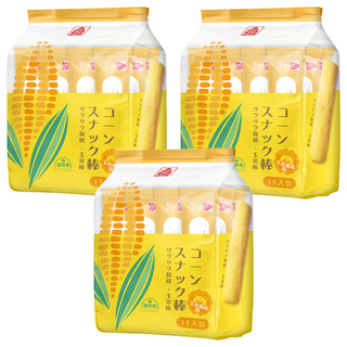 北田 玉米棒 玉米濃湯味, 105g, 3袋