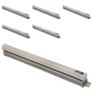 APEX LIGHTING 艾沛斯照明 LED T5 1尺支架燈 6W 6500K AP-I106D, 白光, 6個