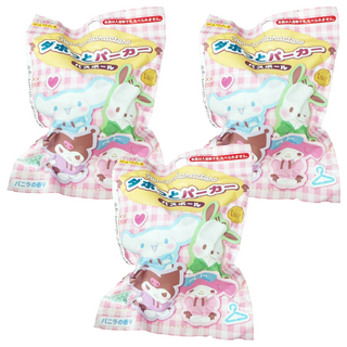 Sanrio 三麗鷗 浴球 連帽衫趴, 3個, 75g