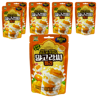 SEOJU 西洲 芒果優格風味軟糖, 6個, 40g
