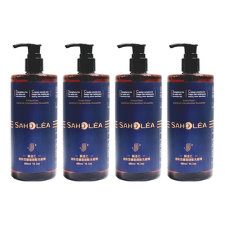 SAHOLEA 森歐黎漾 咖啡因洗髮精, 480ml, 4瓶