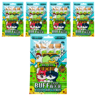 COUCH POTATO 沙發馬鈴薯 犬貓共用 BUFF霸芙泥, 雞肉鮪魚 + 哈密瓜, 40g, 5袋