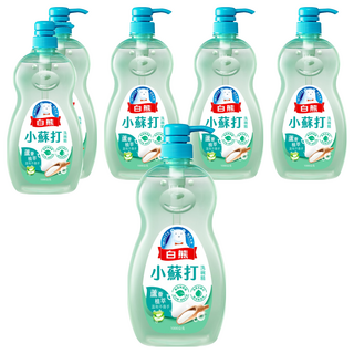 白熊 小蘇打洗碗精, 1kg, 6個