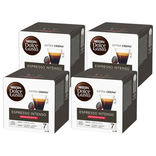 NESCAFE 雀巢咖啡 Dolce Gusto 多趣酷思 中度烘焙濃咖啡膠囊 低咖啡因, 6.2g, 16個裝, 4組