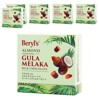 Beryl's 杏仁夾心椰子糖牛奶巧克力, 60g, 6個