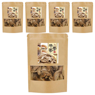麗紳和春堂 厚切黃金牛蒡茶片, 5個, 100g, 1個裝
