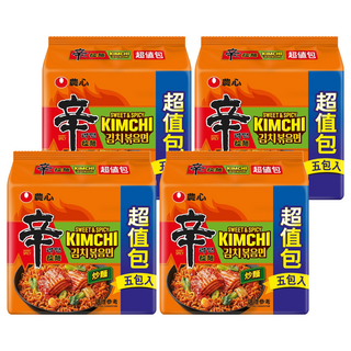 NONGSHIM 農心 辛辣白菜炒麵 超值包 137g, 20包