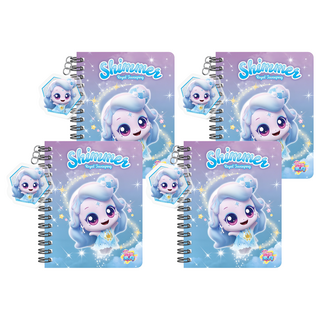 STUDIO EIGHT Catch! Teenieping 第五季 飾品筆記本, 4個, 比特納平