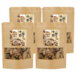 麗紳和春堂 厚切黃金牛蒡茶片, 4個, 100g, 1個裝