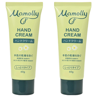 KUMANO 熊野油脂 Mamolly 保濕護手霜, 60g, 2條