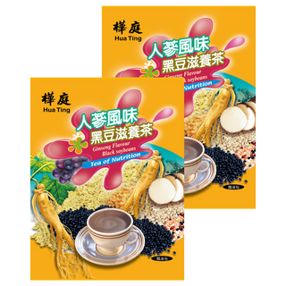 樺庭 人蔘風味黑豆滋養茶, 30g, 2個, 15個裝