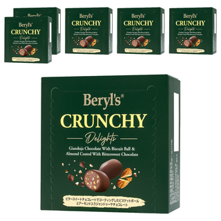 Beryl's 杏仁餅乾粒榛果醬夾心, 60g, 6個