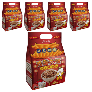 master mi 米大師 鴻運大發 常溫熟飯/紅藜纖穀飯, 1080g, 5包