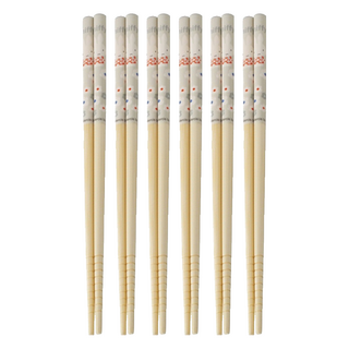 Skater MIFFY 竹筷, 筷子, 灰色, 6雙