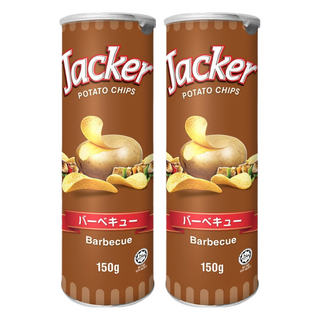 Jacker 洋芋片 日本版 燒烤味, 150g, 2個