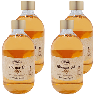 SABON 沐浴油 香蘋薰衣草, 500ml, 4瓶