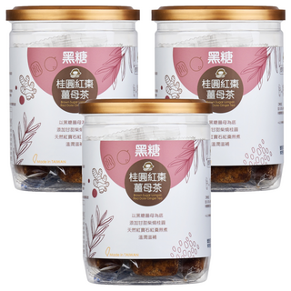 蜜思朵 黑糖桂圓紅棗薑母茶, 17g, 12個裝, 3個