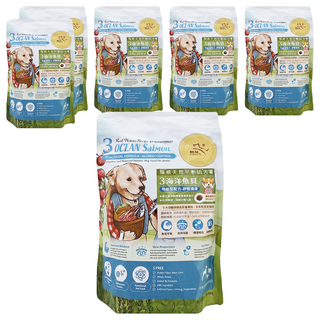 REAL POWER 瑞威 幼犬3號乾飼料, 海洋魚貝, 500g, 6包