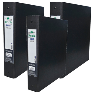 HeeMangfile 資料夾 A4 100張, 3個, 黑色