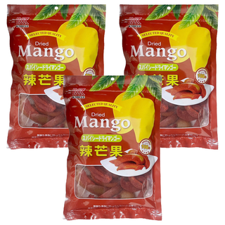 KONLEE 康利 辣芒果乾, 3個, 160g