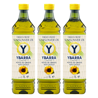 YBARRA 小清新高油酸葵花油, 3個, 1L