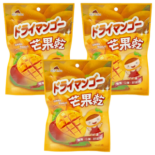 KUN SAKI 崑崎 芒果乾, 3個, 40g