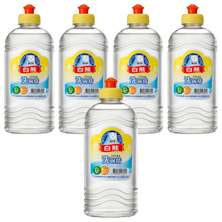 白熊 洗碗精, 600g, 5瓶