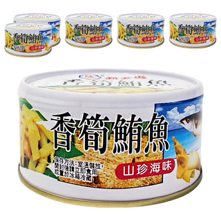新宜興 香筍鮪魚, 185g, 6罐