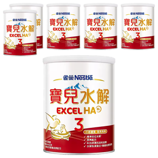 Nestle 雀巢 寶兒部分水解蛋白幼兒成長配方3號, 800g, 6罐