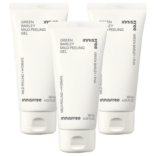 INNISFREE 台灣公司貨 青麥去角質凝膠面膜, 3個, 1個裝