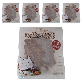 CaMo 卡默 炙燒鱈魚塊量販包 4歲以上全犬種, 鱈魚, 300g, 5包