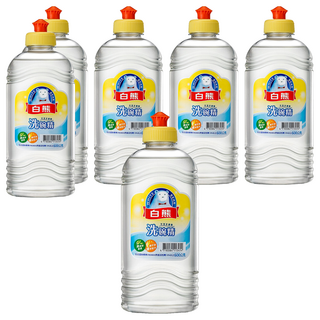 白熊 洗碗精, 600g, 6瓶