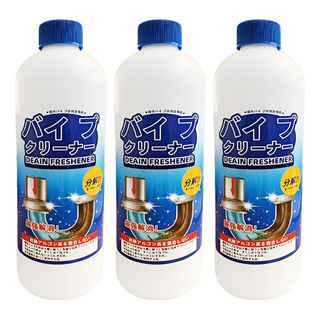 CLH 終結堵塞除臭管道疏通劑, 500ml, 3個