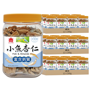 義美 小魚杏仁, 290g, 36罐