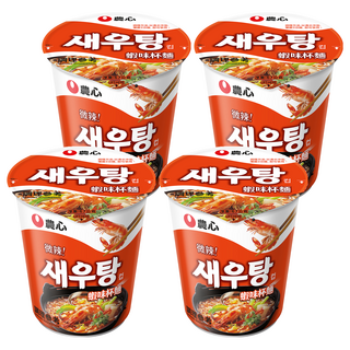 NONGSHIM 農心 蝦味杯麵 67g, 4入