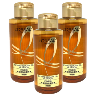 L'OREAL PARiS 巴黎萊雅 黃金胜肽柔韌修護洗髮露, 100ml, 3件