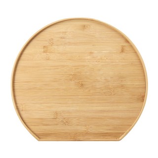 Puko 木製半月形托盤, 原木色, 1個